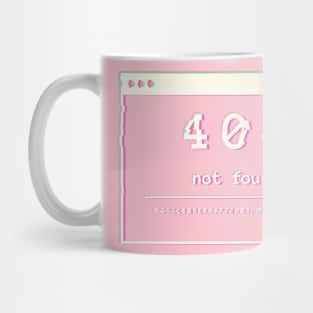 404 not found Mug